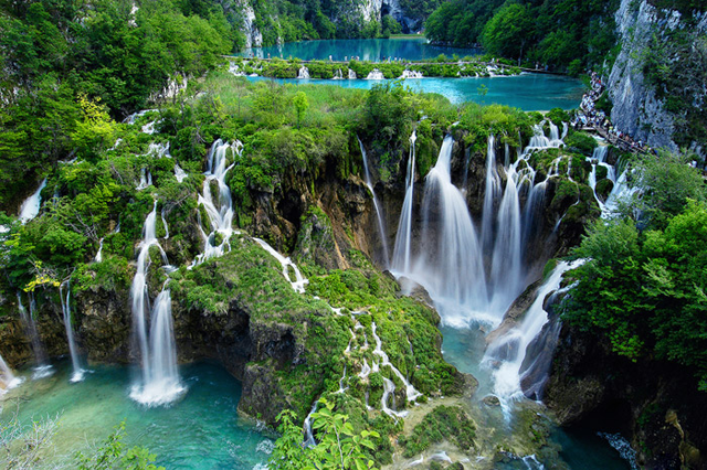 Image result for Parque Nacional de Plitvice Lakes, croacia - turismo